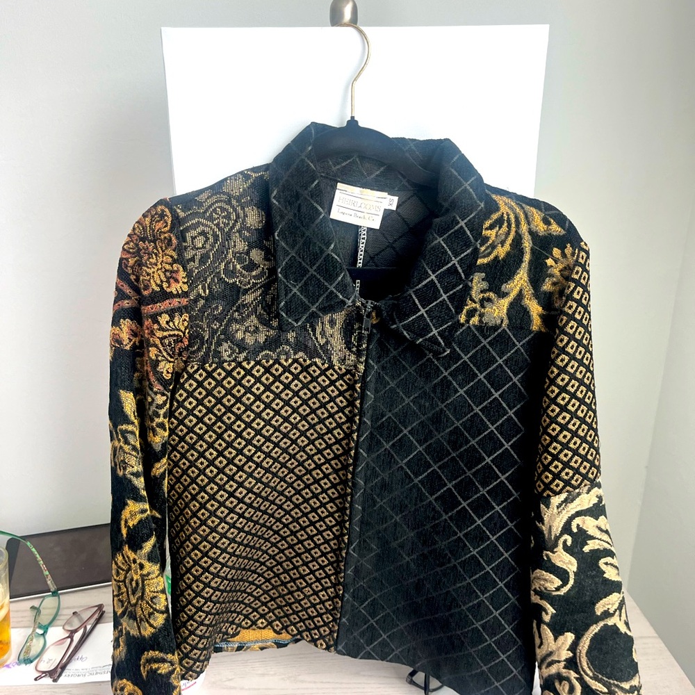 One of a kind curtain material